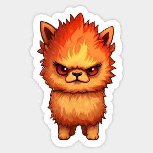 Angry Alpaca Sticker